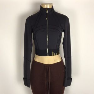 Lululemon Define Cropped Full Zip Limited Special Edition Spell Out Jacket 4